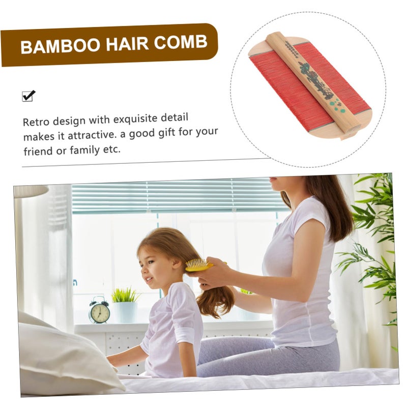 IMIKEYA Suyod Hair Comb from The Philippines - Double-Sided Comb for Removal Fine Tooth Design for and Nit Treatment at Home or Travel - Image 3